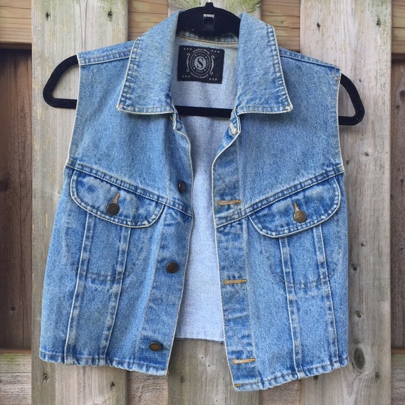 Stone wear denim vest - Picture 3 of 6